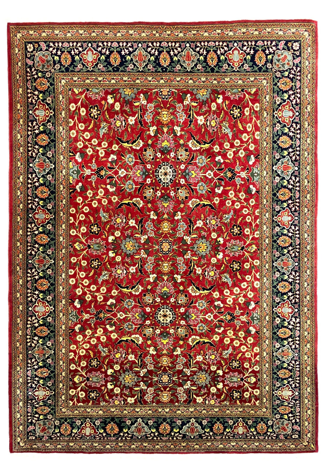 Turkish Hereke Rug 175 cm x 242 cm (5’7” FT X 7’9” FT) - 0070001 - Fine Rugs