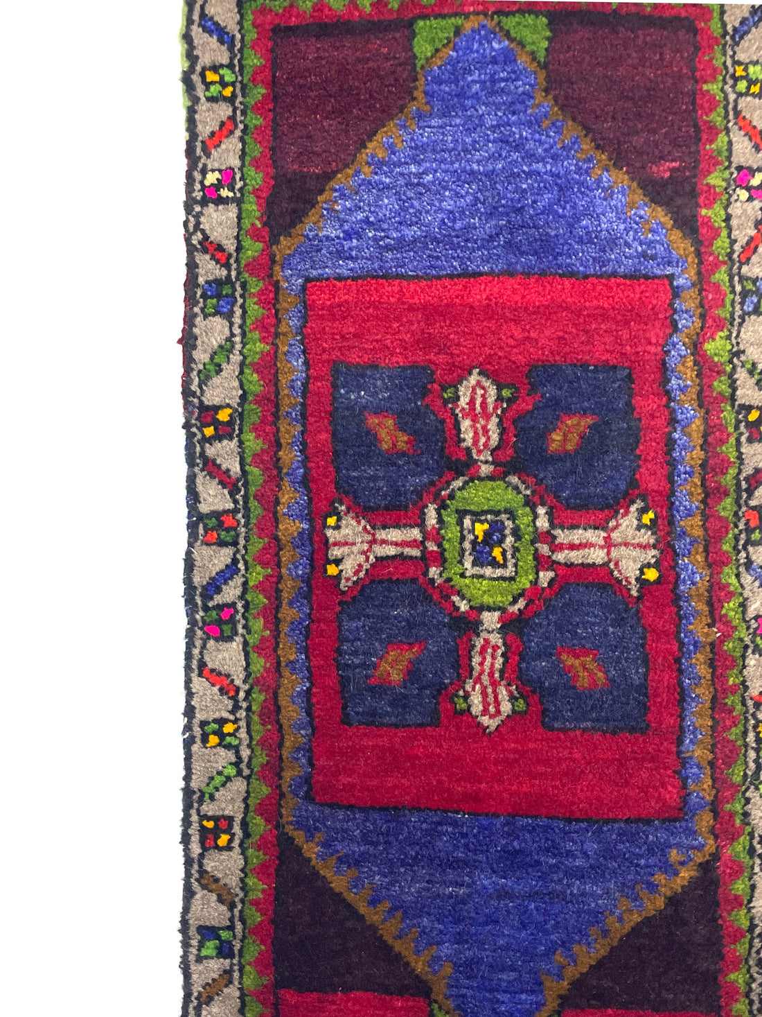 Vintage Anatolian Small Rug 43 cm x 55 cm (1’4’’ FT x 2’8’’ FT) - Y010018