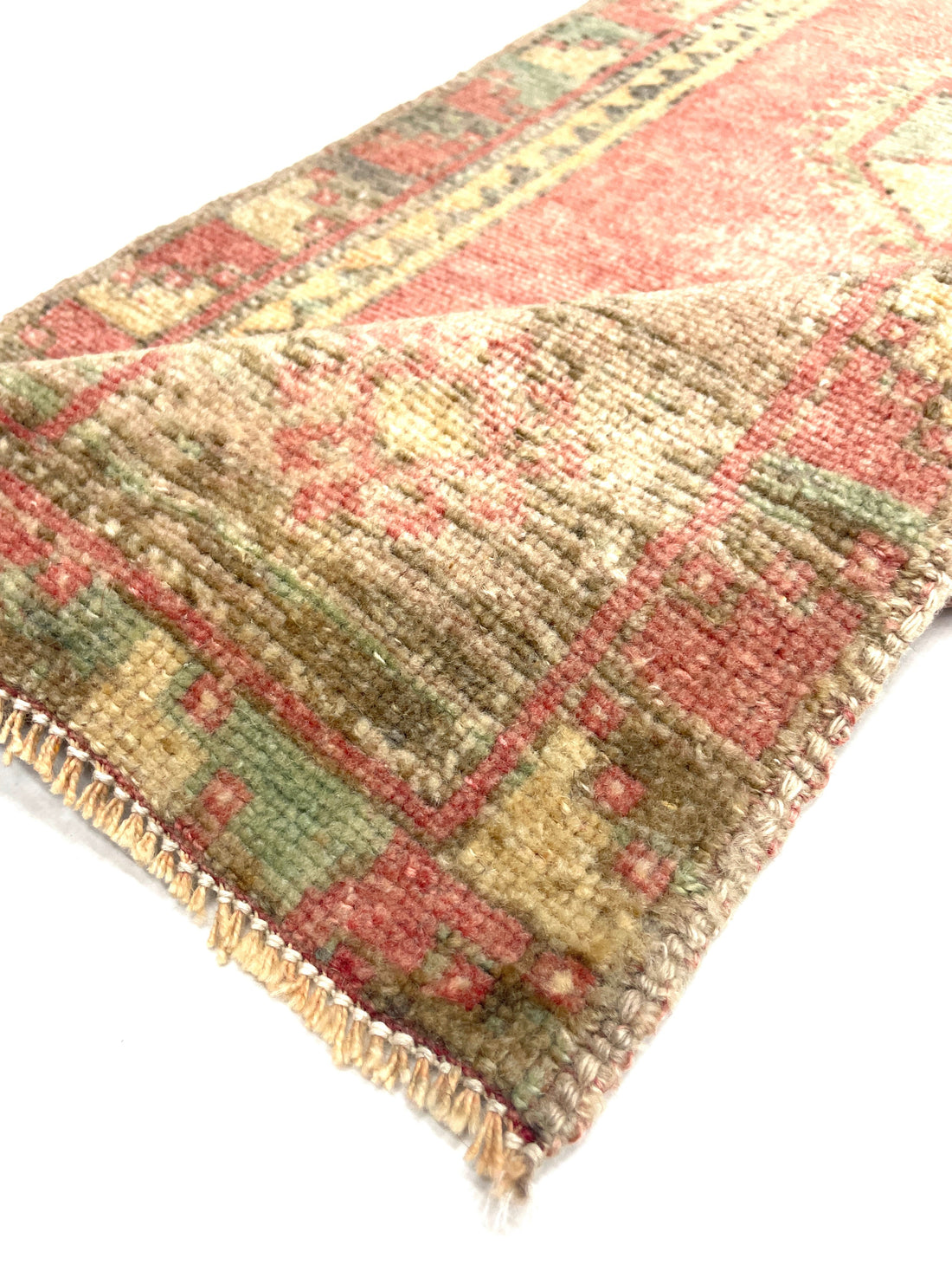 Vintage Anatolian Small Rug 46 cm x 112 cm (1’5’’ FT x 3’65’’ FT) - Y010023