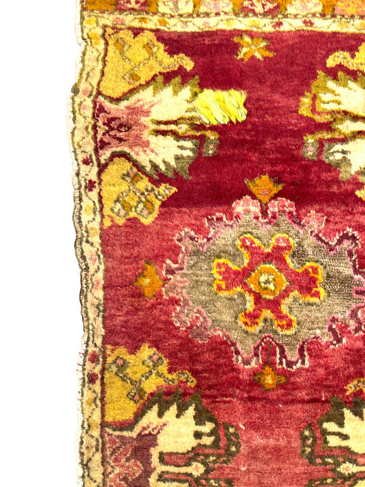 Vintage Anatolian Small Rug 60cm x 100 cm (2 FT x 3'25" FT) - Y010020
