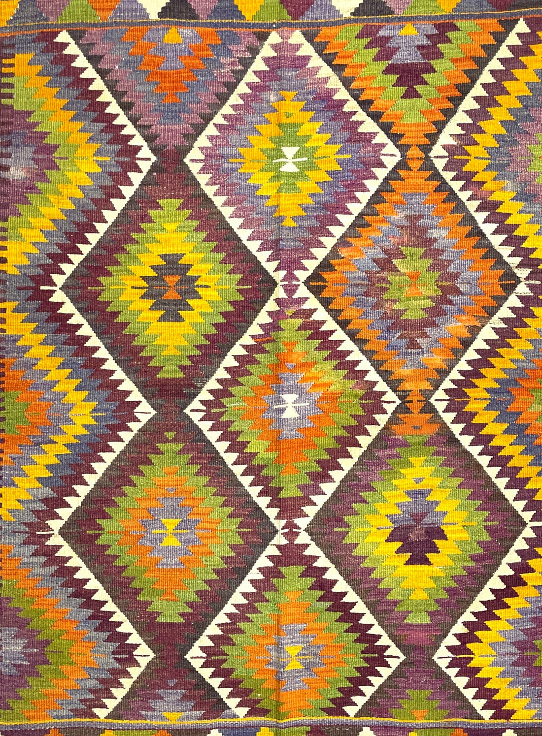 Vintage Barak Kilim Rug 123 cm x 180 cm (4 FT X 5’9” FT) - 0020010