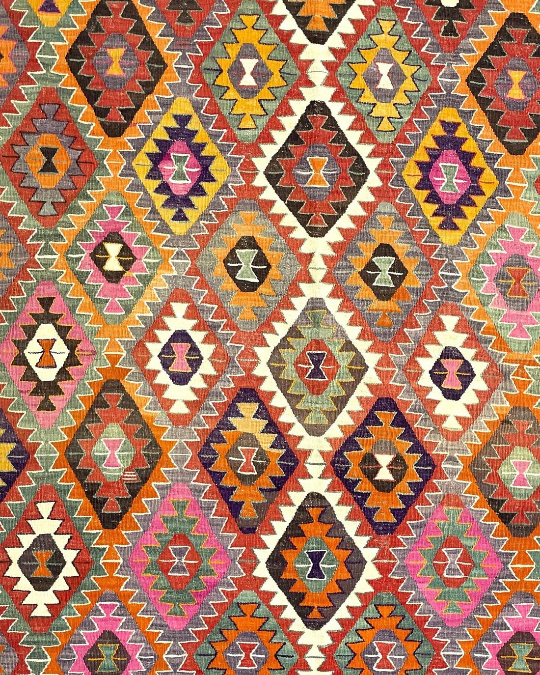 Vintage Barak Kilim Rug 155 cm x 271 cm (5’1” X 8’9”) - 0030001