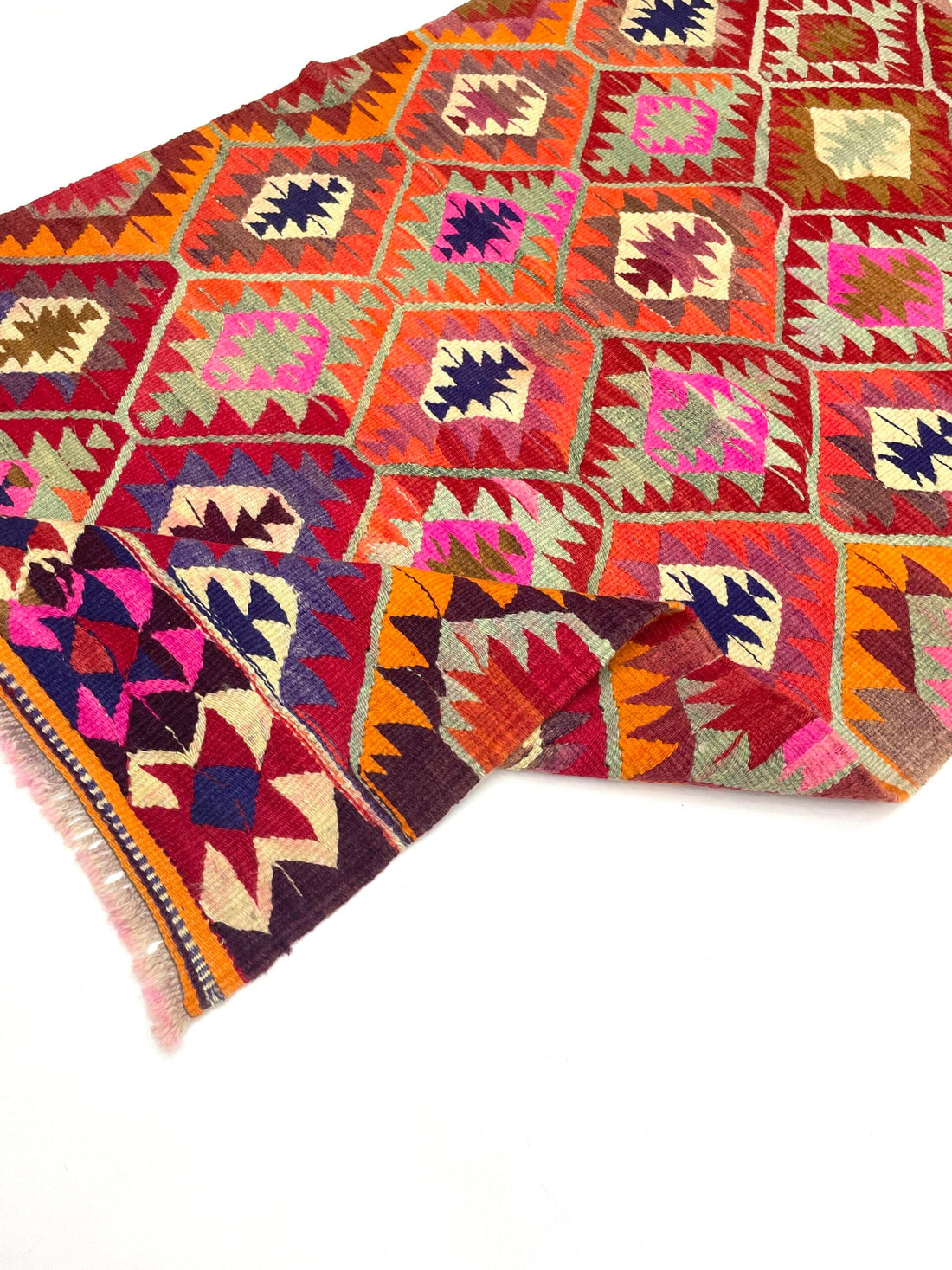 Vintage Barak Kilim Rug 92 cm x 167 cm (3’ X 5’5”) - 0010023