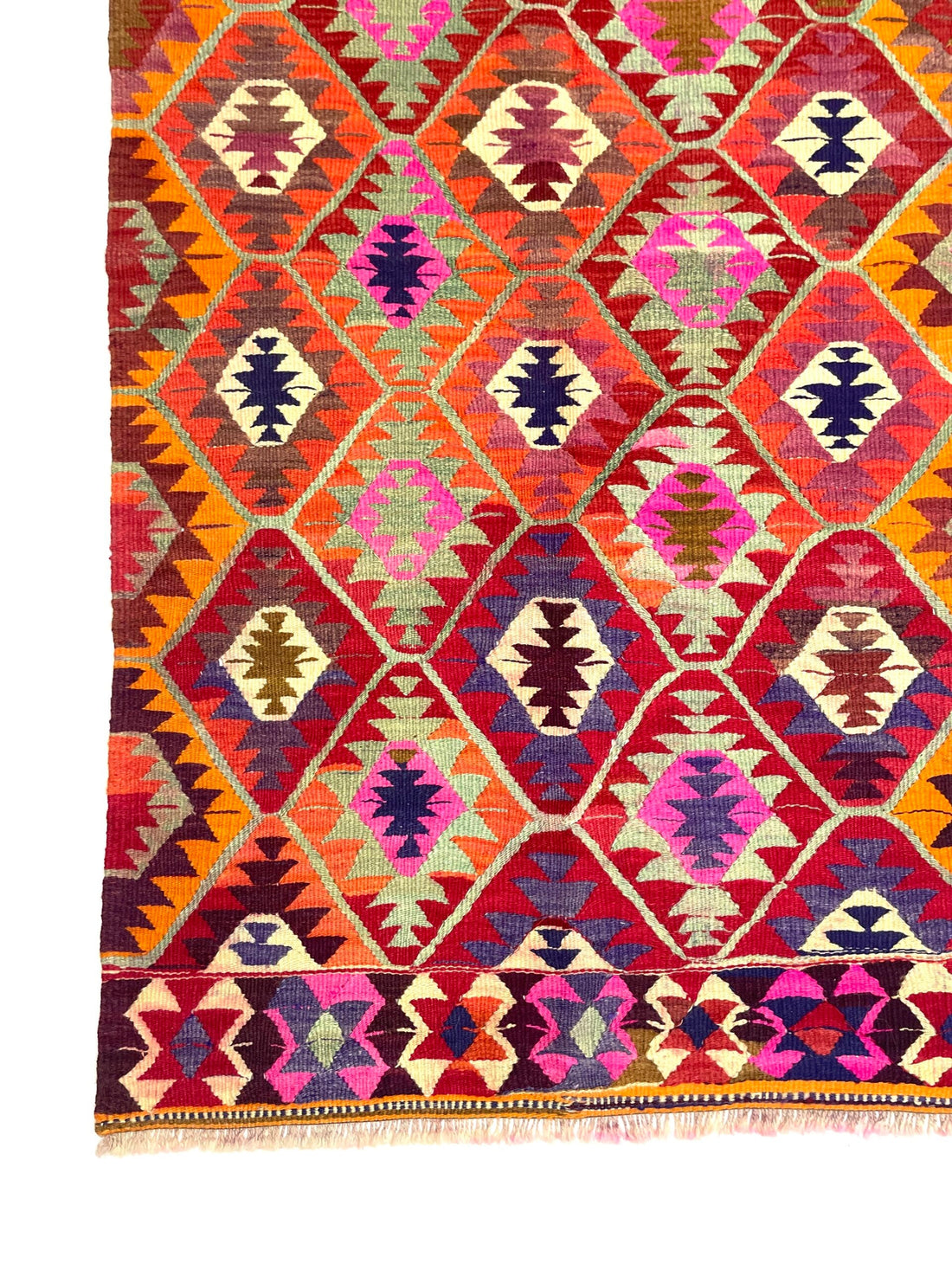 Vintage Barak Kilim Rug 92 cm x 167 cm (3’ X 5’5”) - 0010023