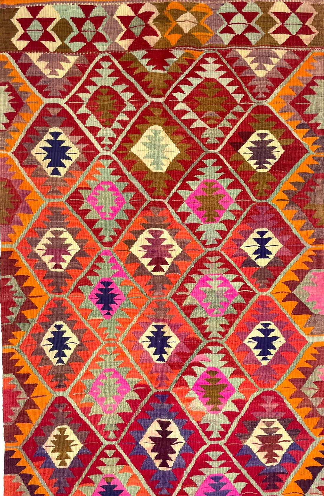 Vintage Barak Kilim Rug 92 cm x 167 cm (3’ X 5’5”) - 0010023