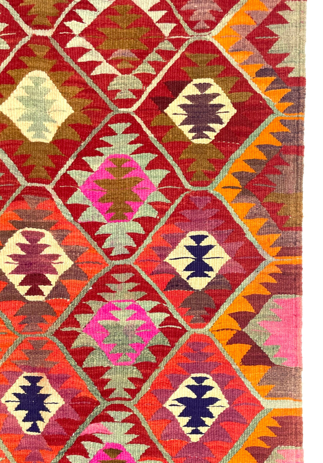 Vintage Barak Kilim Rug 92 cm x 167 cm (3’ X 5’5”) - 0010023