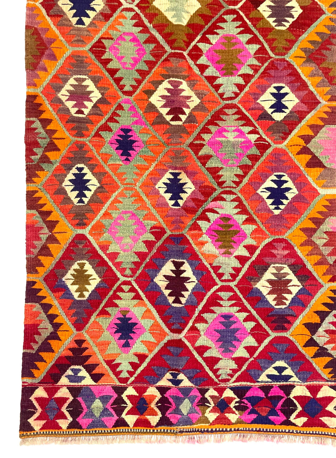 Vintage Barak Kilim Rug 92 cm x 167 cm (3’ X 5’5”) - 0010023