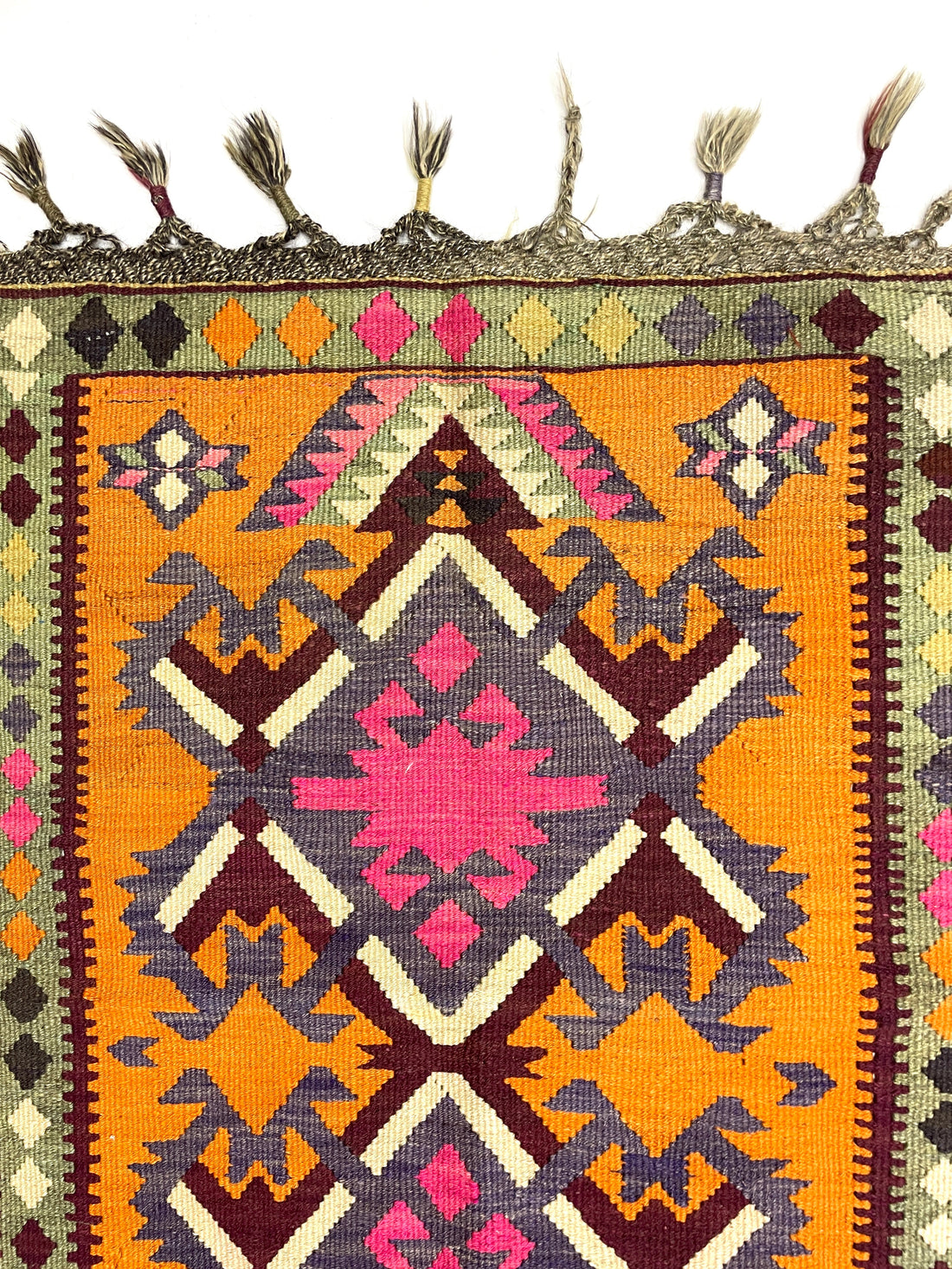 Vintage Kars Kilim Rug 86 cm x 123 cm (3 X 4 FT) - 0010040
