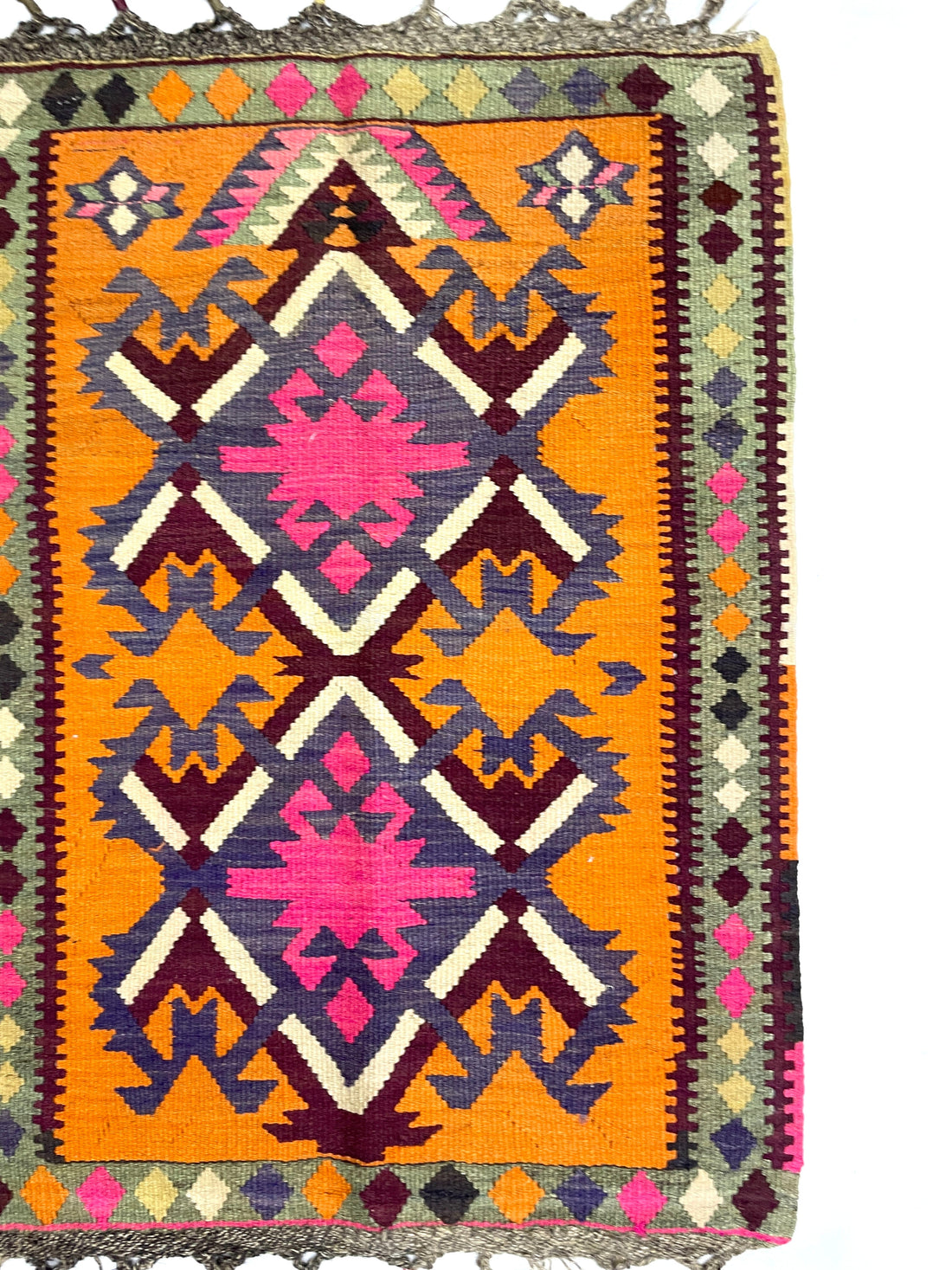 Vintage Kars Kilim Rug 86 cm x 123 cm (3 X 4 FT) - 0010040