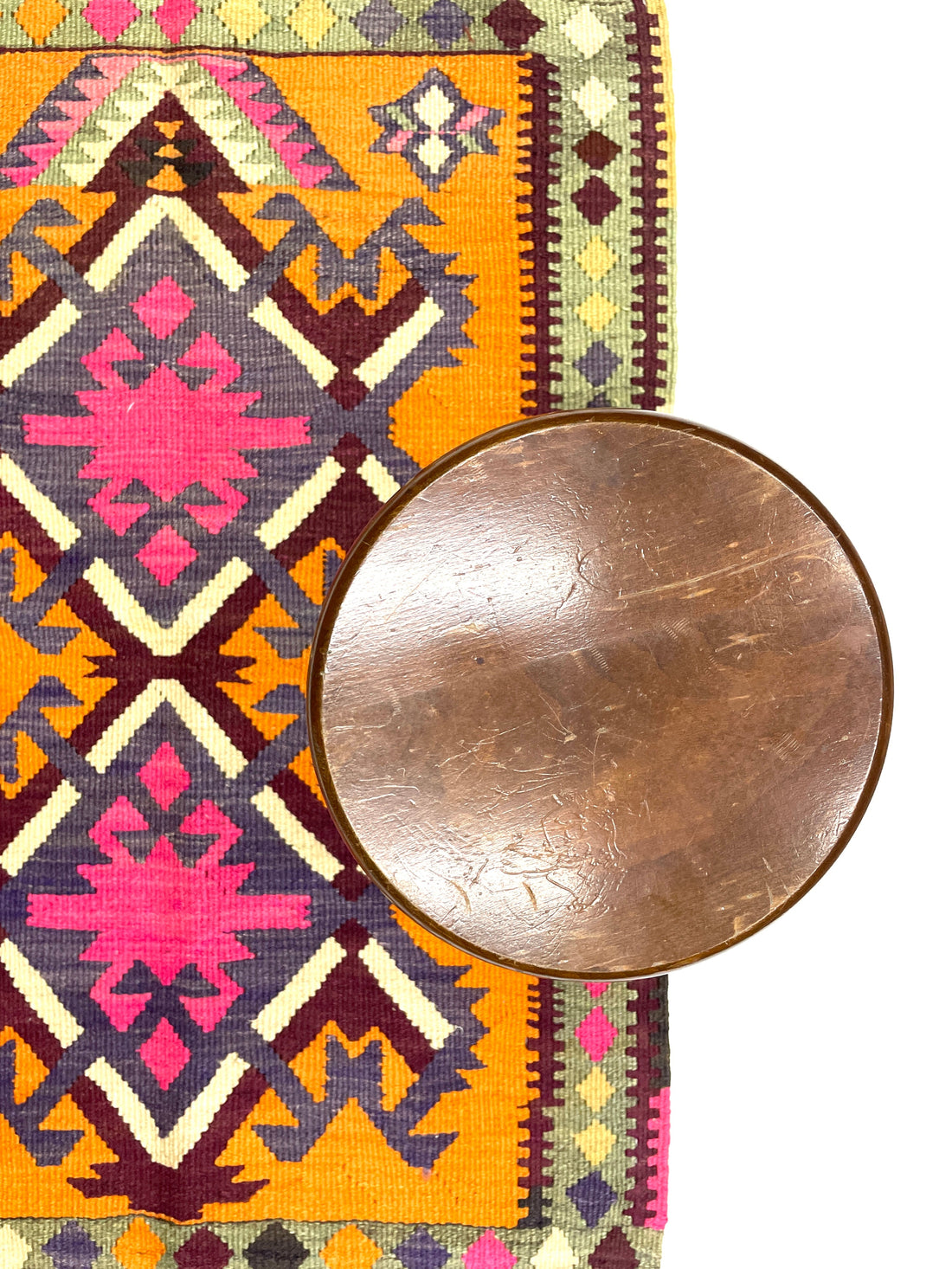 Vintage Kars Kilim Rug 86 cm x 123 cm (3 X 4 FT) - 0010040
