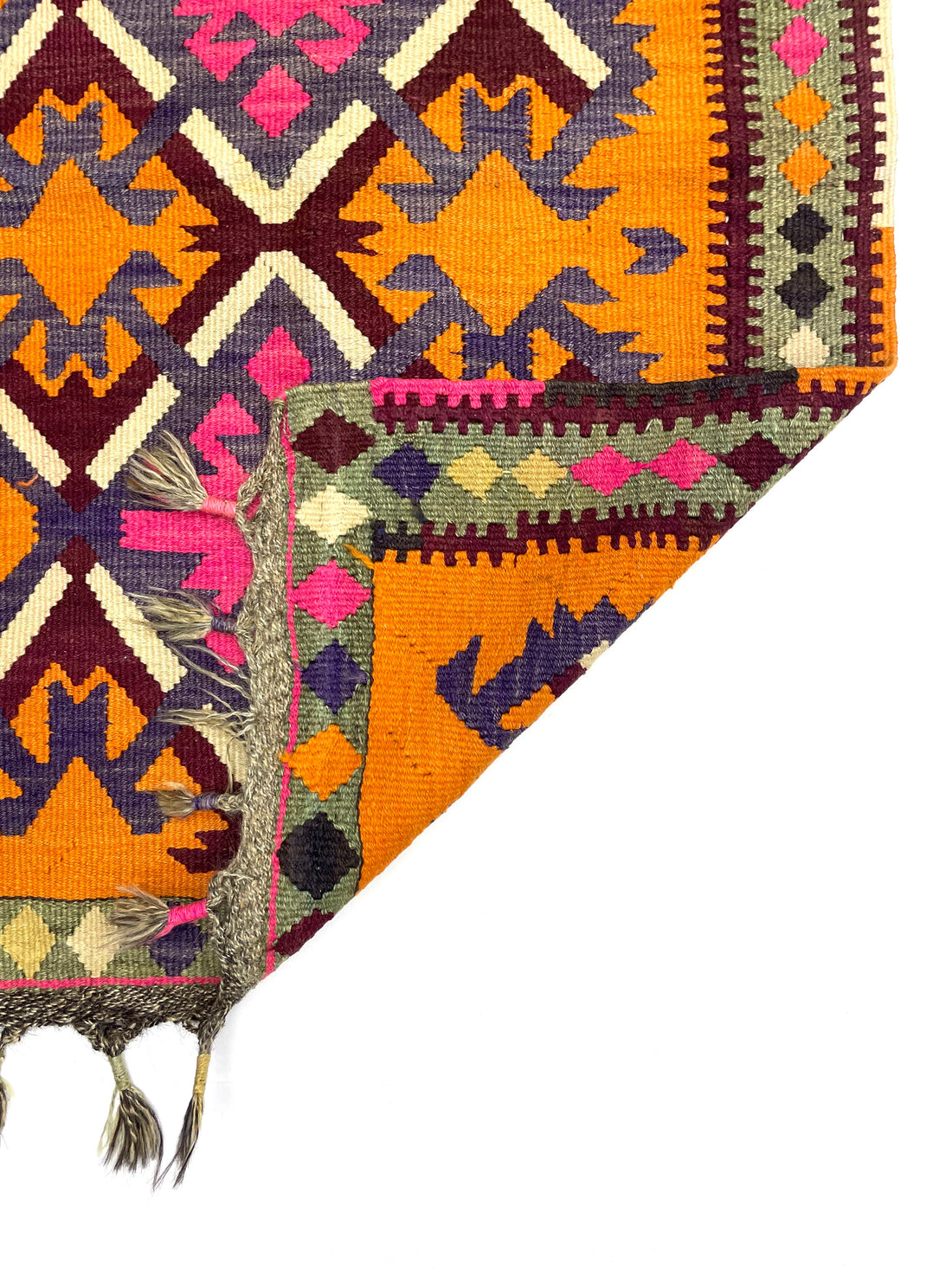 Vintage Kars Kilim Rug 86 cm x 123 cm (3 X 4 FT) - 0010040