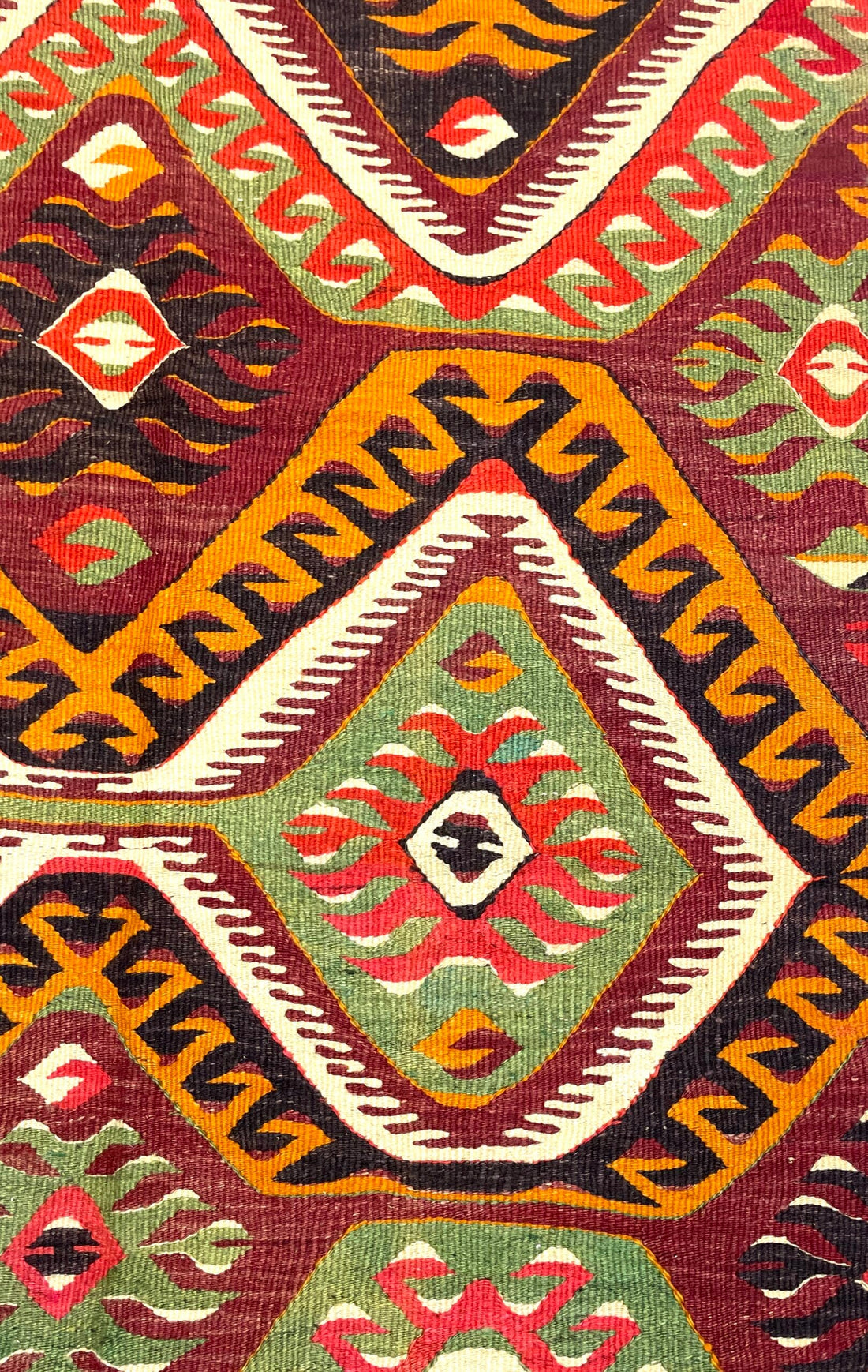 Vintage Large Mut Kilim Rug 171 cm x 310 cm (5’6” X 10’2”) - 0030009
