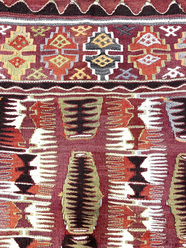 Vintage Mut Kilim Rug 77 cm x 133 cm (2’5” X 4’0”) - 0010008