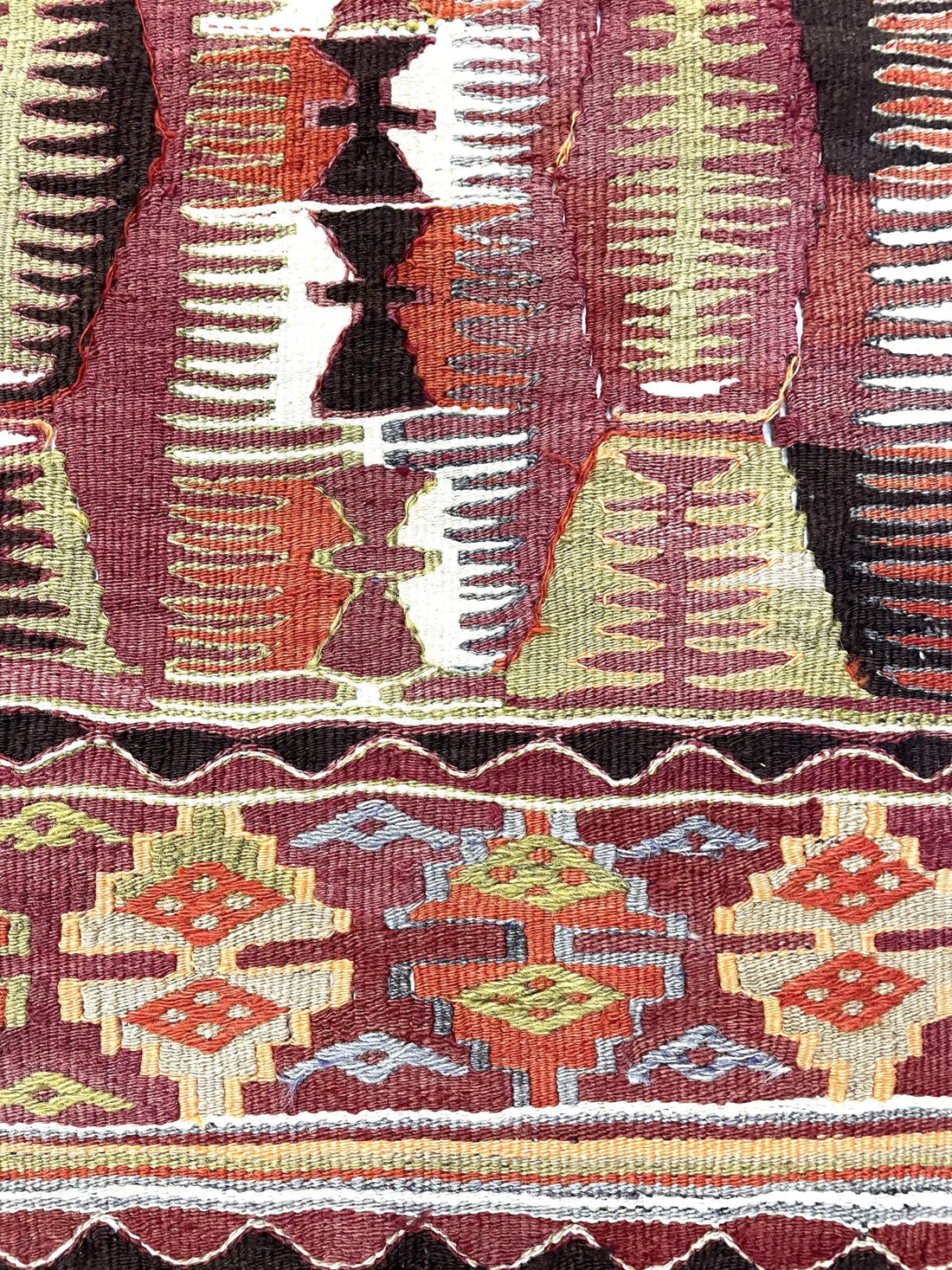 Vintage Mut Kilim Rug 77 cm x 133 cm (2’5” X 4’0”) - 0010008