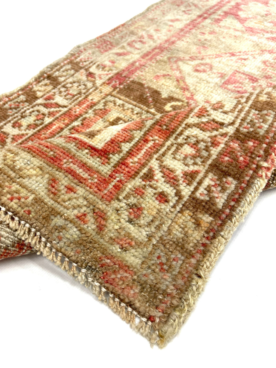 Vintage Mini Turkish Rug 46 cm x 75 cm (1’5’’ FT X 2’5’’ FT) - Y010055