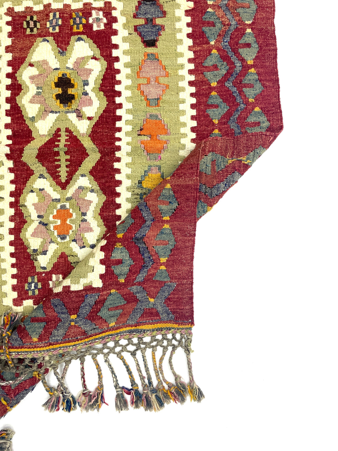 Vintage Oushak Kilim Rug 84 cm x 120 cm (2’7’’ X 3’9’’) - 0010033