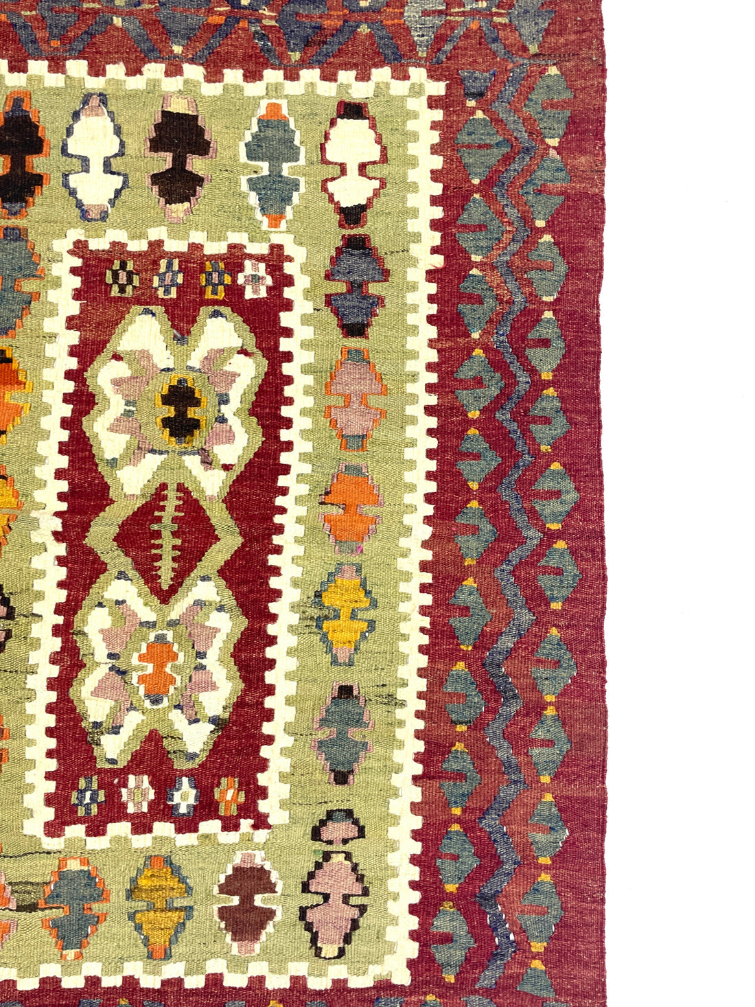 Vintage Oushak Kilim Rug 84 cm x 120 cm (2’7’’ X 3’9’’) - 0010033