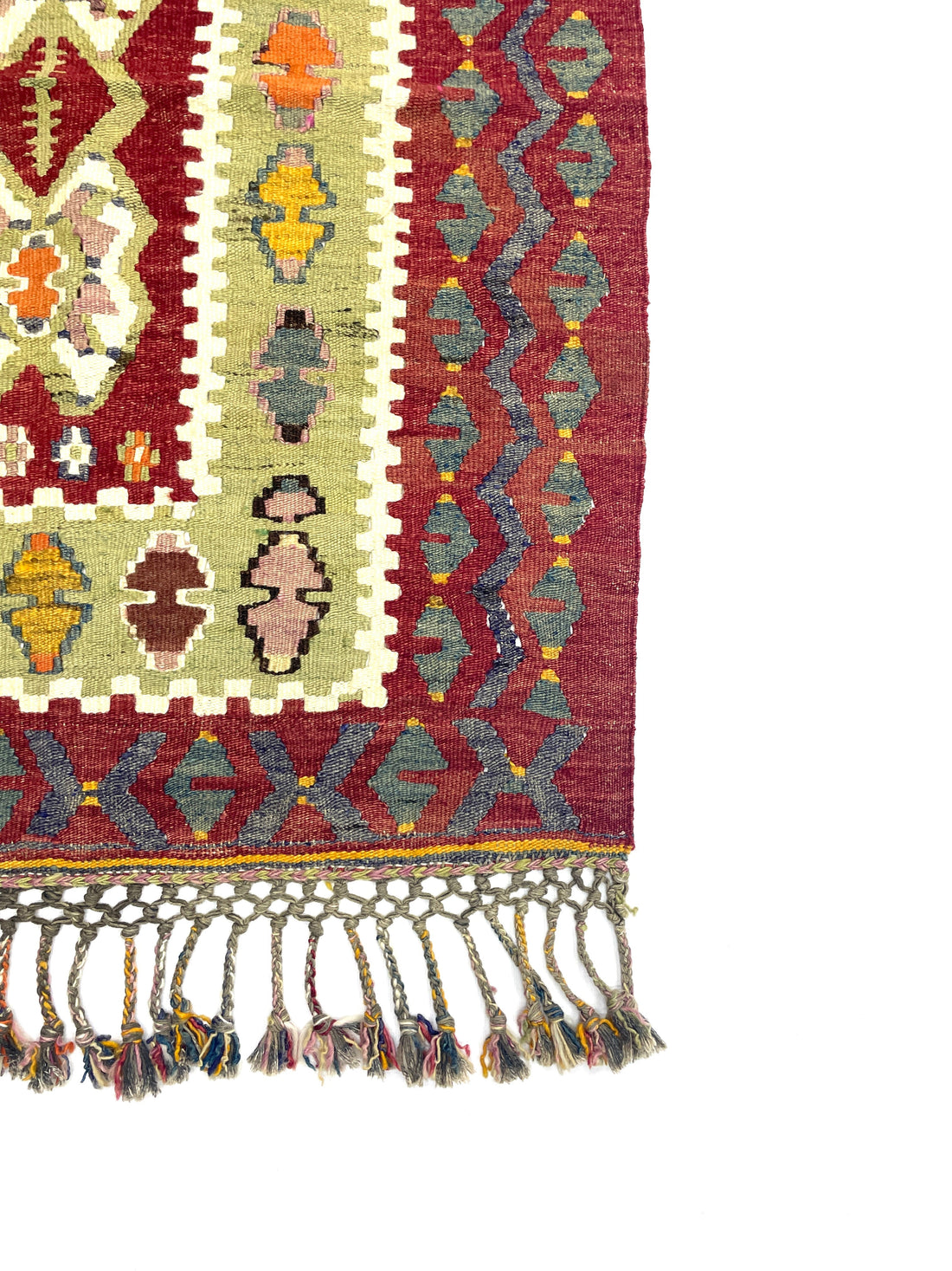 Vintage Oushak Kilim Rug 84 cm x 120 cm (2’7’’ X 3’9’’) - 0010033