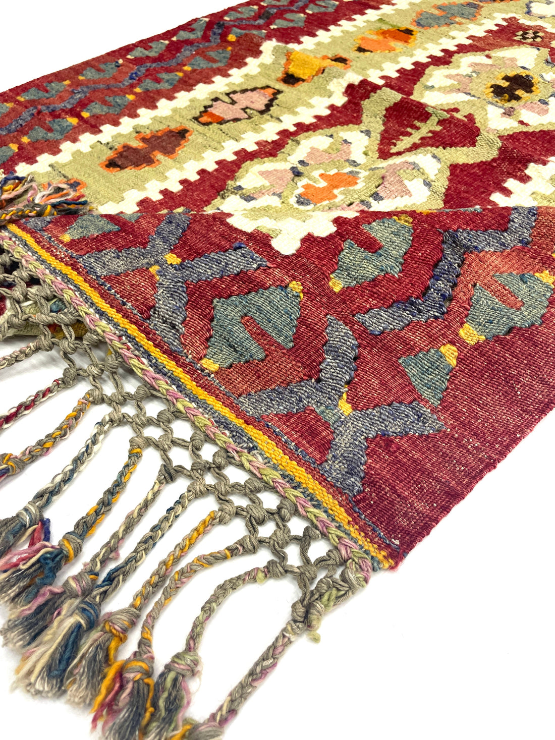 Vintage Oushak Kilim Rug 84 cm x 120 cm (2’7’’ X 3’9’’) - 0010033