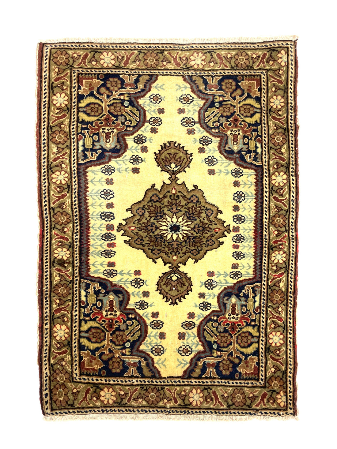Vintage Small Kayseri Rug 61 Cm X 95 Cm (2 FT X 3’1’’ FT) – Y010039