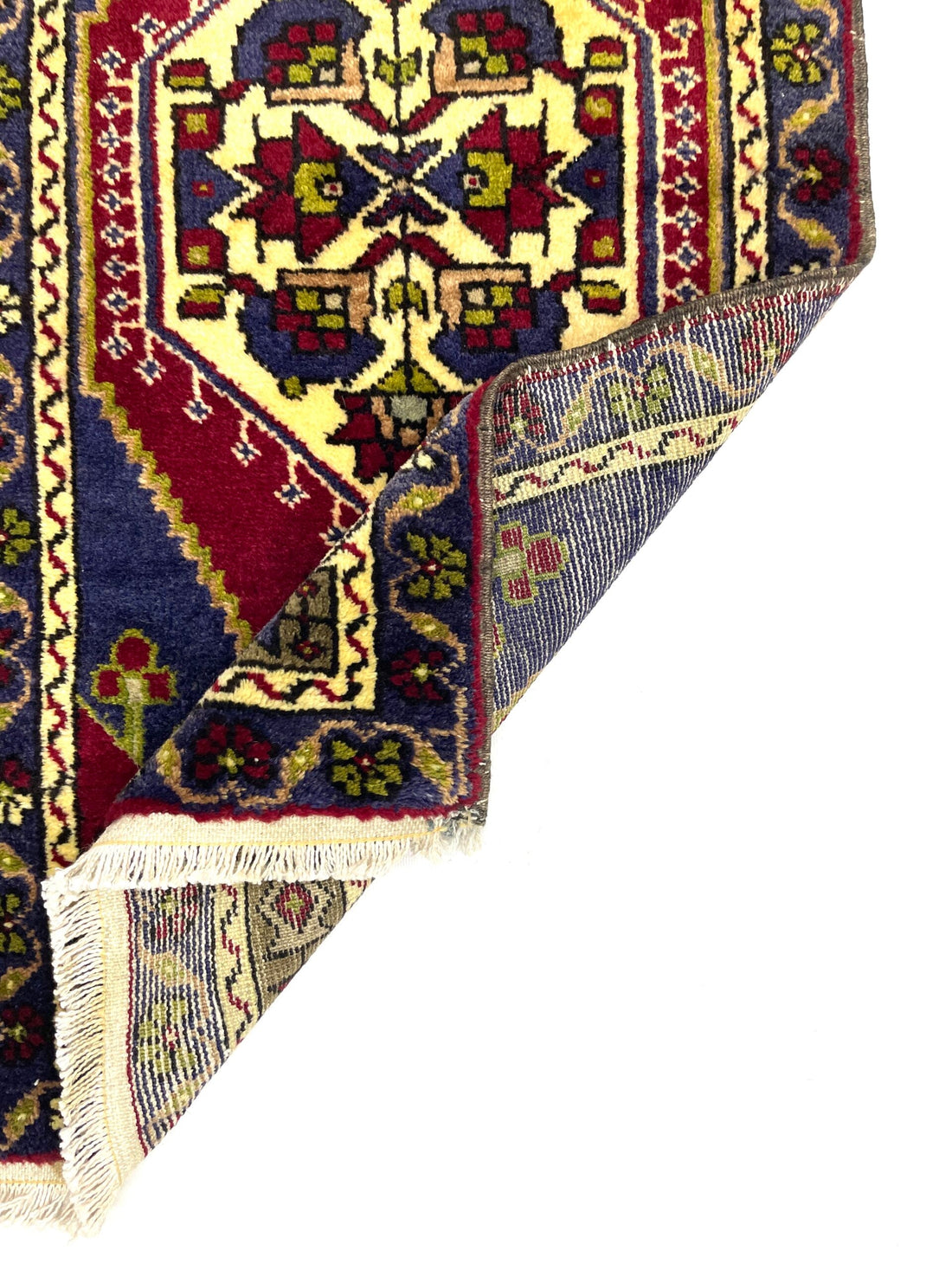 Vintage Small Taspinar Rug 53 cm x 101 cm (1’7’’ FT X 3’3’’ FT) - Y010073