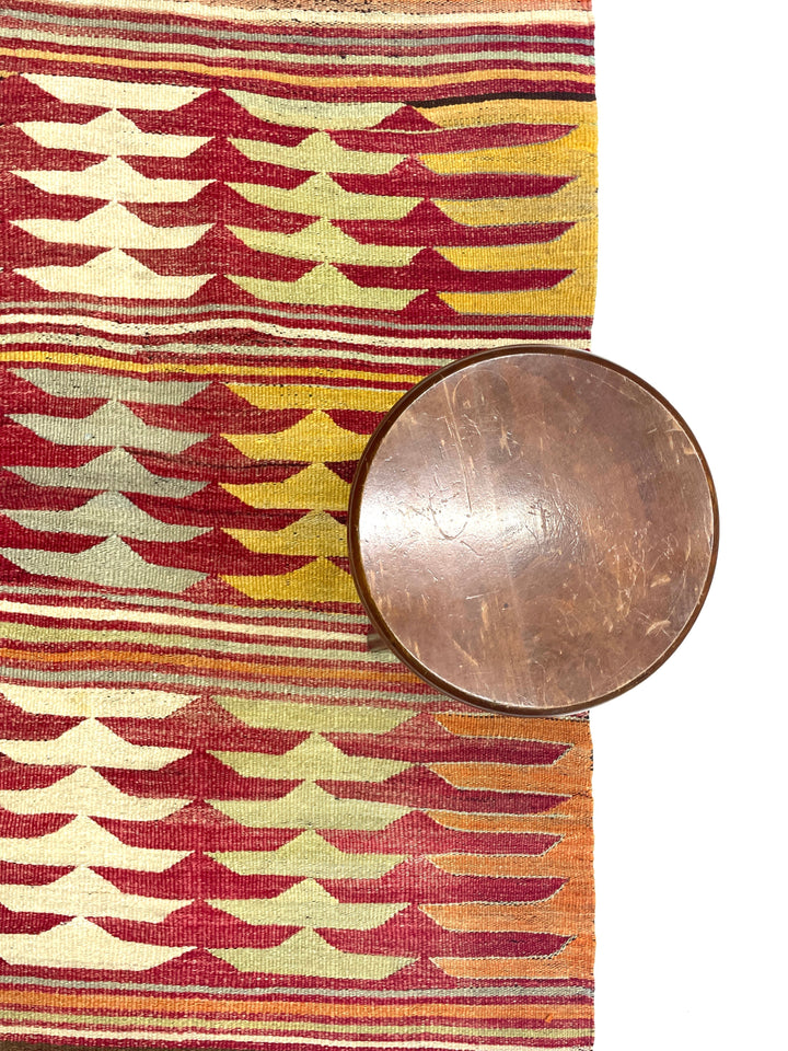 Vintage Tribal Mut Kilim Rug 93 cm x 137 cm (3’ X 4’5’’) - 0010032