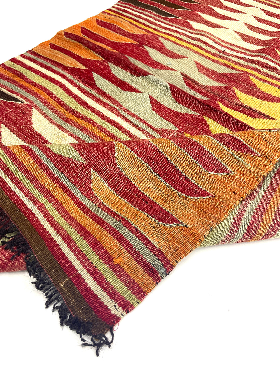 Vintage Tribal Mut Kilim Rug 93 cm x 137 cm (3’ X 4’5’’) - 0010032