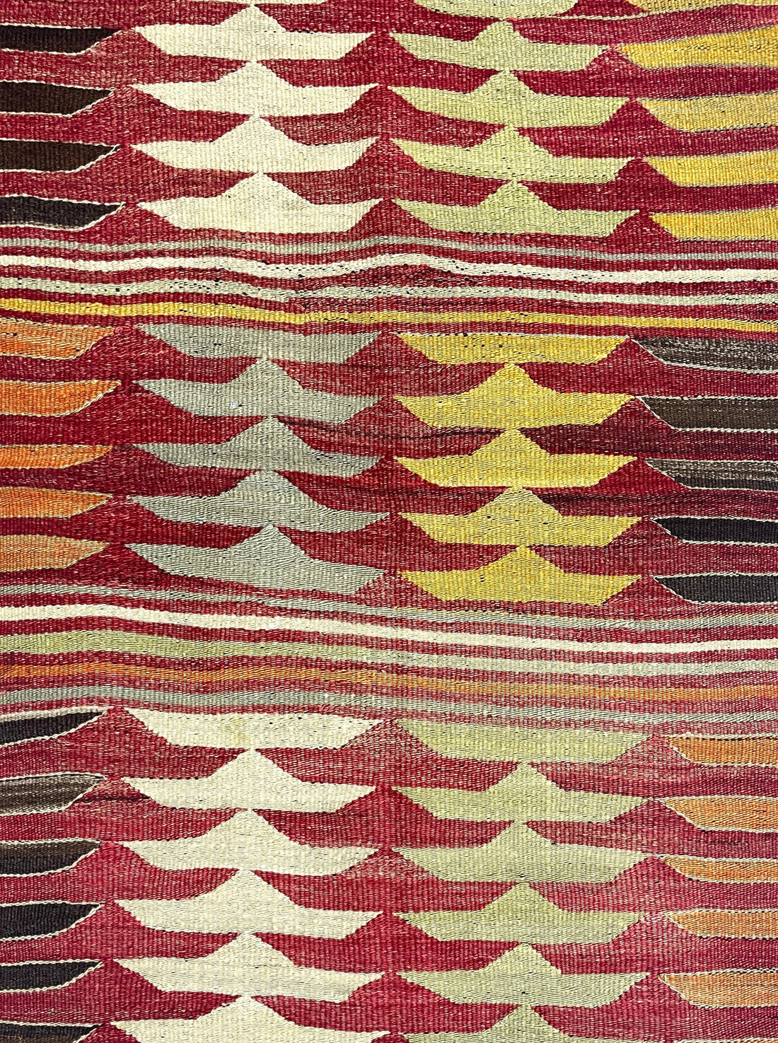Vintage Tribal Mut Kilim Rug 93 cm x 137 cm (3’ X 4’5’’) - 0010032