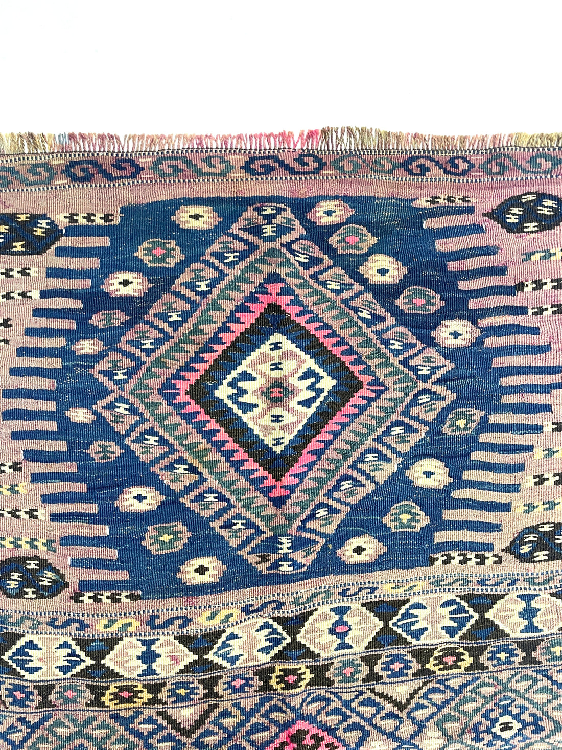 Vintage Tribal Turkish Kilim Rug 91 cm x 145 cm (3’ X 4’8’’) - 0010031