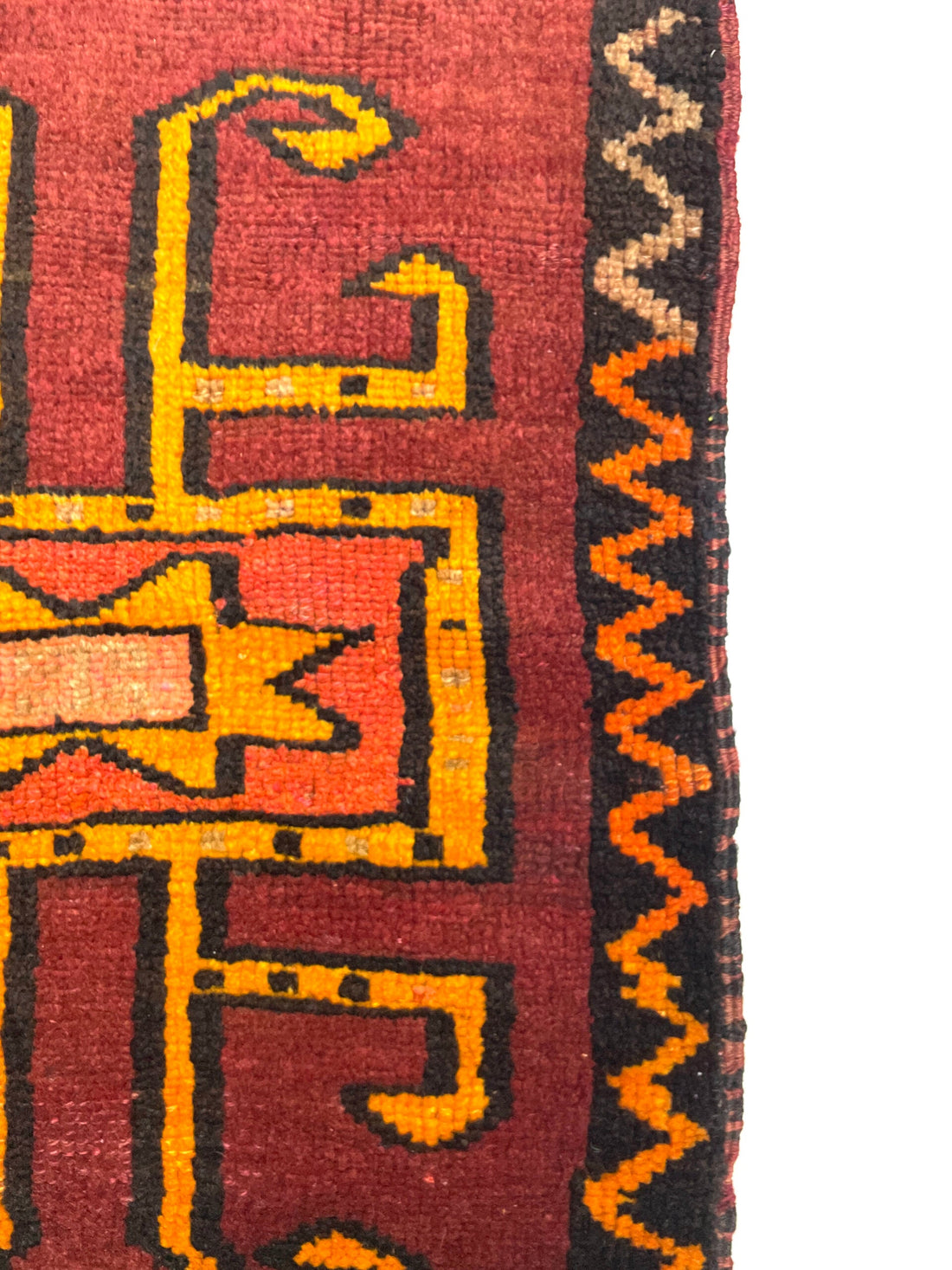 Vintage Turkish Doormat Rug 55 cm x 65 cm (1’8’’ FT X 2’2 FT) - Y010058