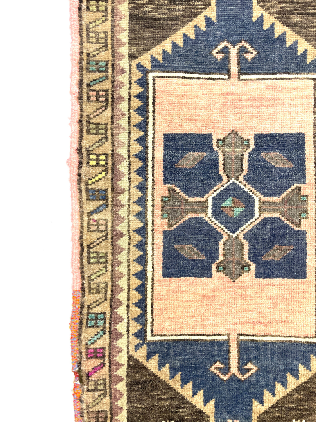Vintage Turkish Small Rug 48 cm x 84 cm (1’6’’ FT x 2’7’’ FT) - Y010032