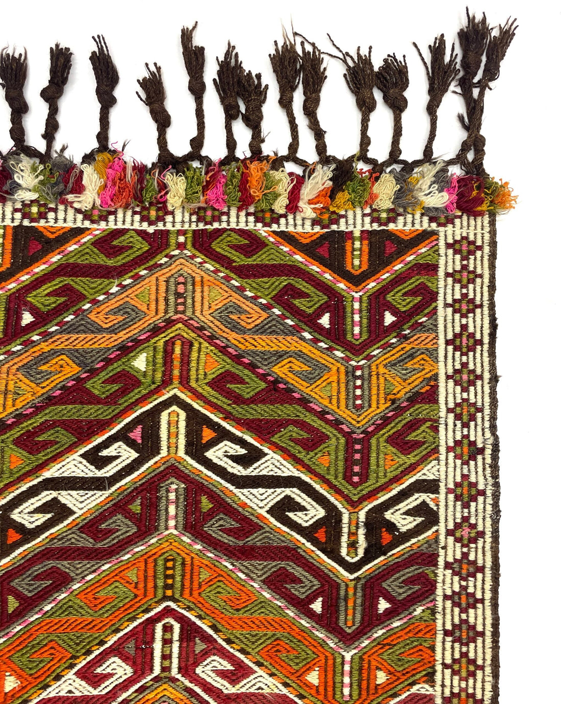 Vintage Yoruk Jijim Kilim Rug 77 cm x 135 cm (2’5” FT x 4’4” FT) - 0010020