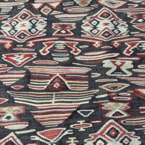 Mid-Century Senneh Kilim Rug