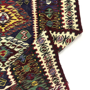 Vintage Konya Nuzumla Kilim Rug 82 cm x 107 cm - 0010001