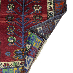 Vintage Handwoven Turkish Manisa Selendi Rug
