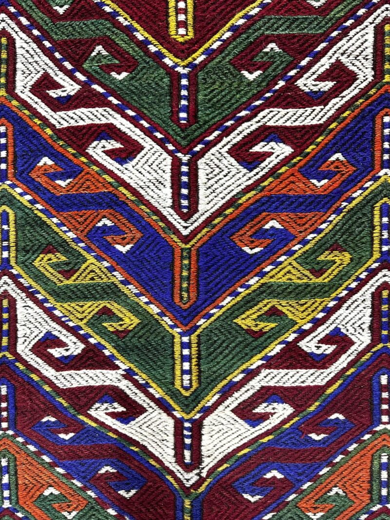 Vintage Yoruk Jijim Kilim Rug