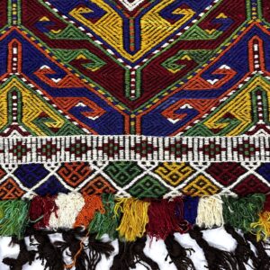 Vintage Yoruk Jijim Kilim Rug