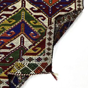 Vintage Yoruk Jijim Kilim Rug