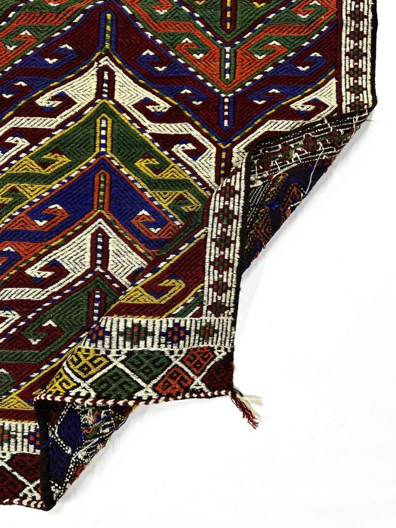 Vintage Yoruk Jijim Kilim Rug