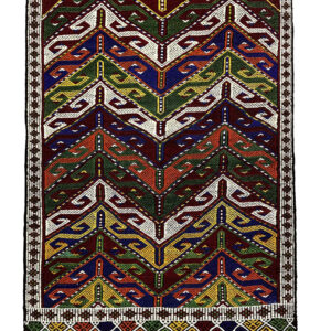 Vintage Yoruk Jijim Kilim Rug
