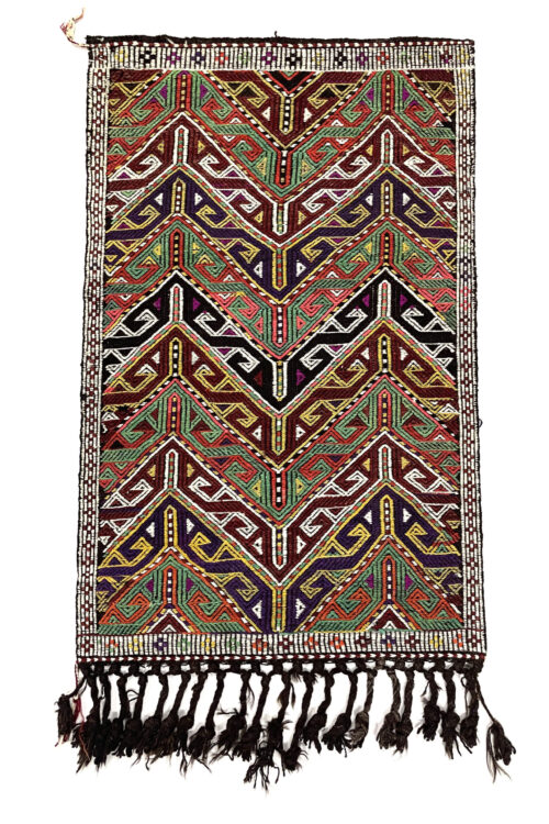 Vintage Yoruk Jijim Kilim Rug 78 cm x 123 cm - 0010017