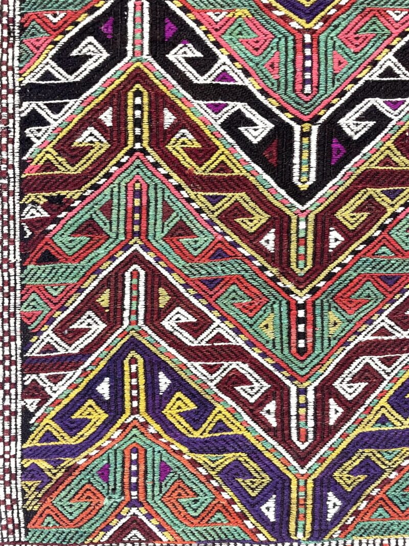 Vintage Yoruk Jijim Kilim Rug 78 cm x 123 cm - 0010017