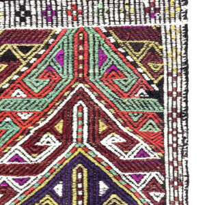 Vintage Yoruk Jijim Kilim Rug 78 cm x 123 cm - 0010017