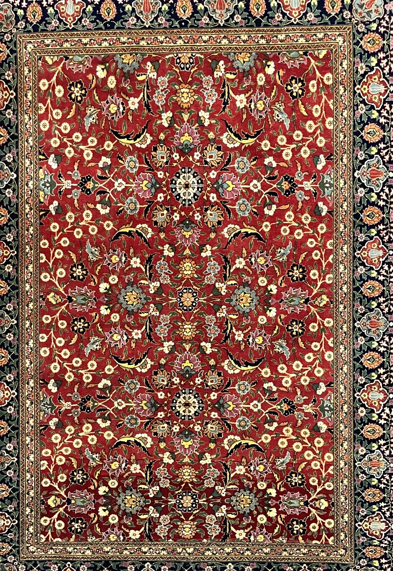 Turkish Hereke Rug Turkish Hereke Rug 175 cm x 242 cm (5’7” x 8 FT) - 0070001