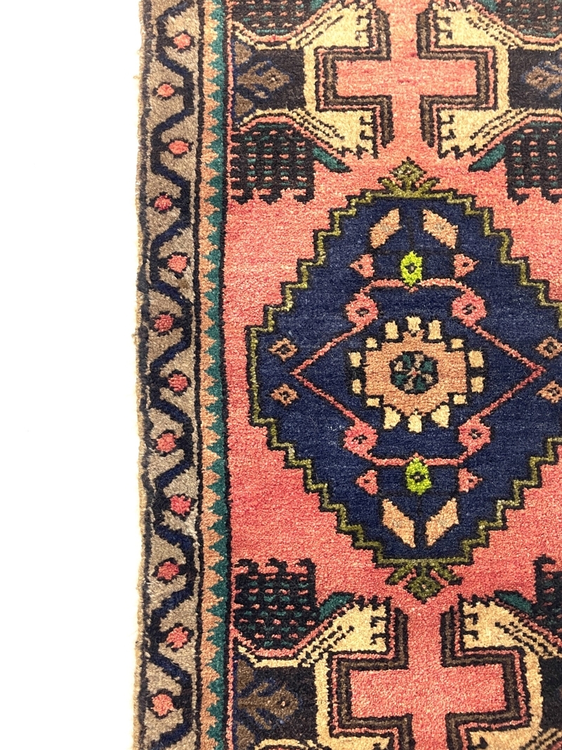 vintage-anatolian-small-handmade-rug-52-cm-x-99-cm-y010033-1 Vintage Anatolian Small Handmade Rug 52 cm x 99 cm (1'7" x 3'2" FT) - Y010033