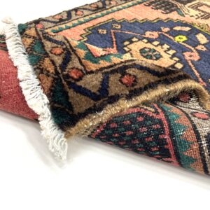 vintage-anatolian-small-handmade-rug-52-cm-x-99-cm-y010033-2 Vintage Anatolian Small Handmade Rug 52 cm x 99 cm (1'7" x 3'2" FT) - Y010033