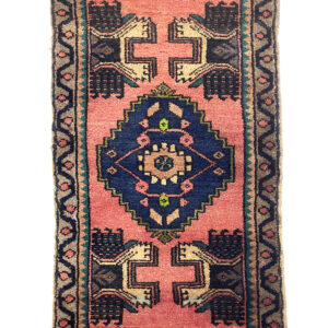 vintage-anatolian-small-handmade-rug-52-cm-x-99-cm-y010033 Vintage Anatolian Small Hand-Knotted Rug 51 Cm X 109 Cm (1’7′′ X 3’6′′ FT) – Y010048