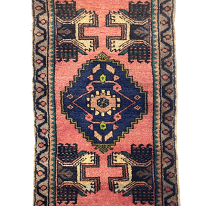 vintage-anatolian-small-handmade-rug-52-cm-x-99-cm-y010033 Vintage Anatolian Small Rug 50 cm x 108 cm (1'64" x 3'54" FT) - Y010024
