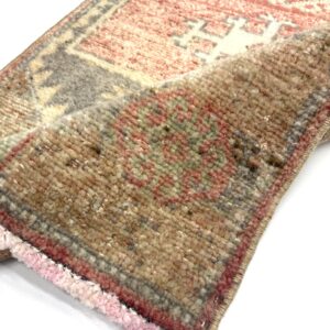 Vintage Anatolian Small Rug 43 cm x 110 cm (1'4" x 3'6" FT) - Y010026