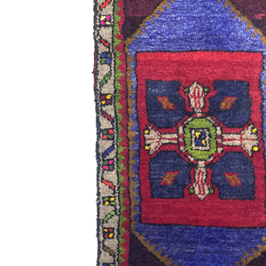 Vintage Anatolian Small Rug 43 cm x 55 cm (1'4" x 2'8" FT) - Y010018
